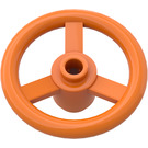 LEGO Orange Small Steering Wheel (2819)