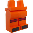 LEGO Oranje Soccer Player Minifigure Heupen en benen (100311 / 100965)