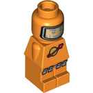 LEGO Orange Spaceman Microfigure