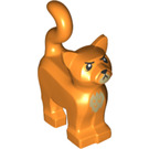 LEGO Orange Standing Katze mit Lange Schwanz mit Angry Gesicht (79149 / 80829)