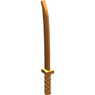 LEGO Orange Sword with Square Guard (Shamshir) (30173)