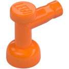 LEGO orange Tap 1 x 1 med hul i enden (4599)