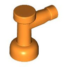 LEGO Orange Tap 1 x 1 with Hole in End (4599)