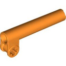 LEGO Orange Technic Axle Joiner Perpendicular with Extension (53586 / 65443)
