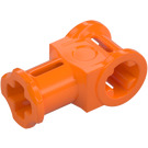 LEGO Orange Technic Through Axle Connector with Bushing (32039 / 42135)