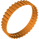 LEGO Orange Technic Bande de roulement avec 36 bandes de roulement (13972 / 53992)