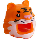 LEGO Orange Tiger Costume Head Cover with Black Stripes (98799)