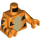 LEGO Orange Tigger Minifig Torso (973 / 76382)