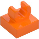 LEGO Orange Tile 1 x 1 with Clip (Raised "C") (15712 / 44842)