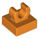 LEGO Oranje Tegel 1 x 1 met Klem (Verhoogde "C") (15712 / 44842)