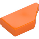 LEGO Orange Tile 1 x 2 45° Angled Cut Right (5092)