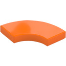 LEGO Orange Tile 2 x 2 Curved Corner (27925)