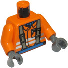 LEGO Orange Town Torso (973 / 73403)