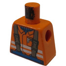 LEGO Orange Town Torso without Arms (973)