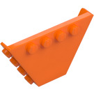 LEGO Orange Trapezoid Tipper End 6 x 4 with Studs (30022)