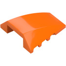 LEGO Orange Wedge 4 x 4 Triple Curved without Studs (47753)