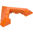 LEGO Orange Wedge 6 x 8 (45°) with Pointed Cutout (22390)