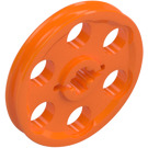 LEGO Orange Wedge Belt Wheel (4185 / 49750)