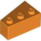 LEGO Orange Wedge Brick 3 x 2 Right (6564)