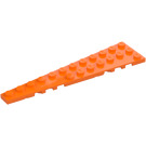 LEGO Orange Keil Platte 3 x 12 Flügel Links (47397)