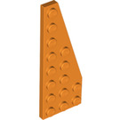LEGO Oranje Wig Plaat 3 x 8 Vleugel Rechtsaf (50304)