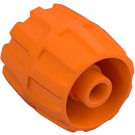 LEGO orange Hjul Hard-Plast Lille (6118)