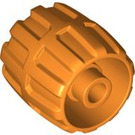 LEGO Orange Wheel Hard-Plastic Small (6118)