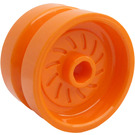 LEGO Orange Wheel Rim Ø18 x 12mm with Etched Rim (18976 / 65192)