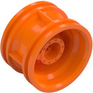 LEGO Orange Rad Felge Ø30 x 20 ohne Pin-Löcher, mit verstärktem Rand (56145)