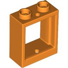 LEGO Oranje Venster Kader 1 x 2 x 2 (60592 / 79128)