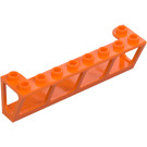 LEGO Naranja Parabrisas 2 x 8 x 2  (50402 / 89648)