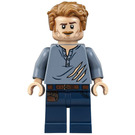 LEGO Owen Grady with Open Neck Shirt Ripped Minifigure