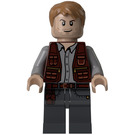 LEGO Owen Grady with Vest and Gray Shirt Minifigure