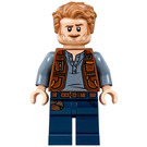 LEGO Owen Grady with Vest and Sand Blue Shirt Minifigure