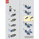 LEGO Owen with Swamp Speeder and Raptor Set 122331 Instructions