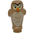 LEGO Owl with Tan Feathers and Orange Nose with Angular Features (92084)
