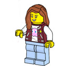 LEGO PAC-MAN Female Game Operator minifiguur