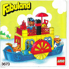 LEGO Paddle Steamer Set 3673 Instructions