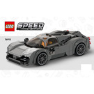 LEGO Pagani Utopia Set 76915 Instructions