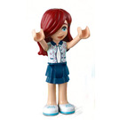 LEGO Paisley with Branches Top and Dark Blue Skirt Minifigure