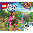 LEGO Panda Jungle Tree House Set 41422 Instructions