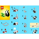 LEGO Panda 40073 Instructions