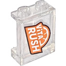 LEGO Panel 1 x 2 x 2 with Vita Rush Sticker with Side Supports, Hollow Studs (6268)