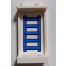 LEGO Panel 1 x 2 x 3 with Towel Rack Sticker with Side Supports - Hollow Studs (35340)