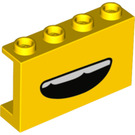 LEGO Paneel 1 x 4 x 2 met Open Mond (14718 / 68376)