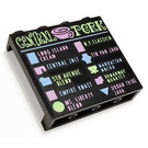 LEGO Panel 1 x 4 x 3 with Central Perk Menu with Side Supports (35323 / 66089)