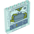 LEGO Pannello 1 x 6 x 5 con Aliens e Roccia (59349 / 78761)