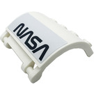LEGO Panel 3 x 4 x 3 Curved with Hinge with Black 'NASA' - Left Side Sticker (18910)
