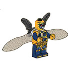 LEGO Parademon with Bright Light Orange Armor and Extended Wings Minifigure