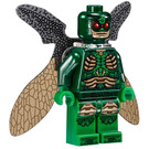 LEGO Parademon med Mörkgrön Rustning och Collapsed Vingar Minifigur